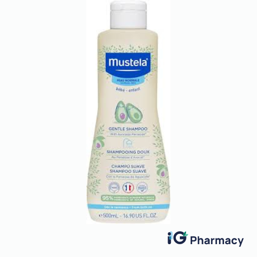 Your paragraph text (61) Mustela Gentle Shampoo 500ml - Image 1