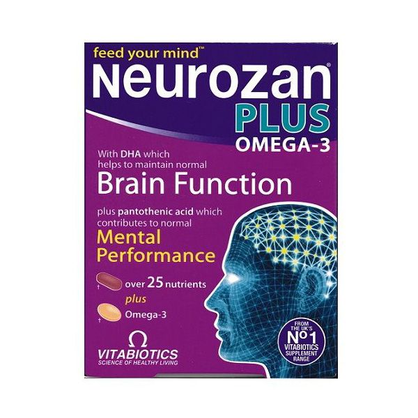 5021265243402 Neurozan Plus Omega-3, Tabs/Caps 56 - Image 1