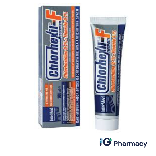 Untitled design (34) Chlorhexil-F Toothpaste – 100ml - Image 1