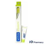 VITIS® Orthodontic Toothbrush + 15ml Toothpaste