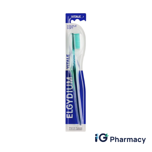 Untitled design (63) Elgydium Vitale Soft Toothbrush - Image 1