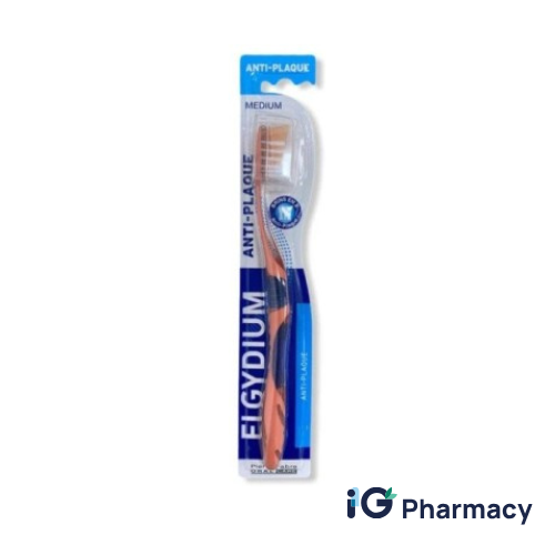 Untitled design (64) Elgydium Anti‑Plaque Medium Toothbrush - Image 1