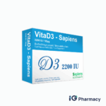 VitaD3 Sapiens 2200 IU (30 Soft Capsules)