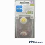 MAM Original Pacifier Set 2–6 Months Pink