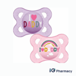 MAM Original Pacifier Set 2–6 Months Pink