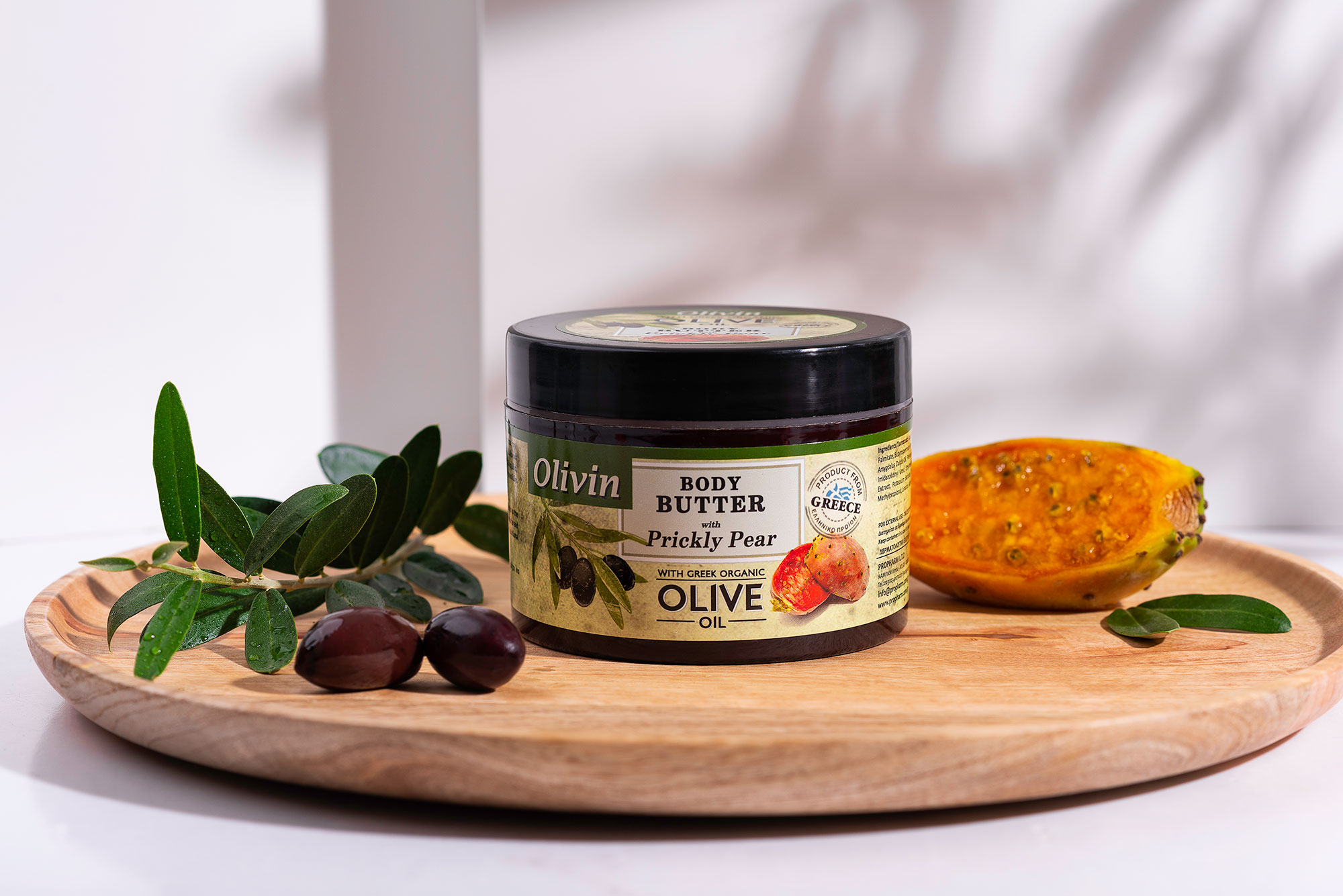 Olive-OIL-body-butter-prickly-2.jpg Body Butter Φραγκόσυκο 200ml - Image 1