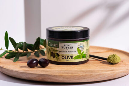 Body Butter με Matcha και Σπιρουλίνα 200ml