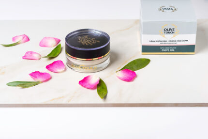 24ωρη Aντιγηραντική- Συσφικτική Κρέμα Προσώπου ANTIAGEING FIRMING  με βιολογικό Λάδι ελιάς και εκχύλισμα φύλλων ελιάς 50ml