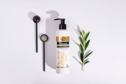 Gel Καθαρισμού Προσώπου Face Cleansing με βιολογικό λάδι Ελιάς και λάδι Τεϊόδενδρου 250ml