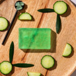 Χειροποίητο Σαπούνι SOAP CUCUMBER με Βιολογικό Λάδι Ελιάς & Εκχύλισμα Αγγουριού 100gr