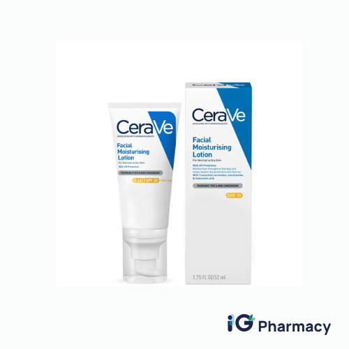 Your paragraph text (1) CeraVe AM Facial Moisturising Lotion SPF30 - Image 1
