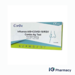 Influenza A/B + COVID-19 + RSV Combo Rapid Test