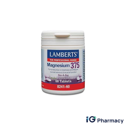 Untitled design - 2026-07-16T143607.600 Lambert's Magnesium 375mg 60 Capsules - Image 1
