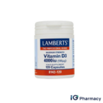 Lambert's Vitamin D3 4000IU 120 Capsules