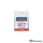 Lambert's Vitamin D3 1000IU 120 Capsules