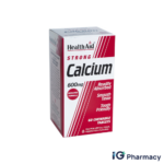 HealthAid Strong Calcium 600mg Chewable Tablets 60 Tablets
