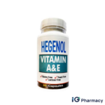Hegenol Vitamin A & E – 30 Capsules