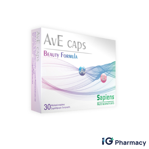 Untitled design - 2026-08-13T140759.656 Sapiens AvE Caps Skin Beauty Formula – 30 Capsules - Image 1