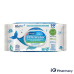 Salustar Natur Aqua Baby Wipes – 60 Wipes