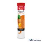 Lanes Vitamin C 1000mg Pineapple & Mango – 20 Effervescent Tablets