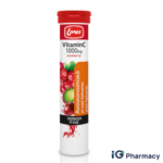 Lanes Vitamin C 1000mg Cranberry – 20 Effervescent Tablets