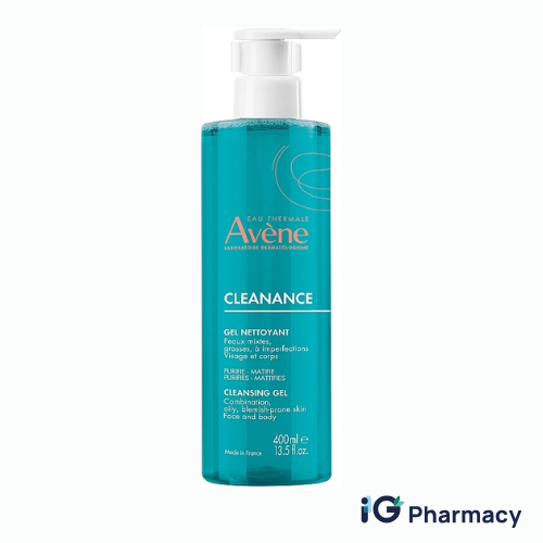 Your paragraph text - 2026-08-11T102017.909 Avène Cleanance Cleansing Gel 400ml - Image 1