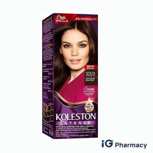Your paragraph text - 2026-08-12T104933.708 Wella Koleston Intense 303/0 Dark Brown - Image 1