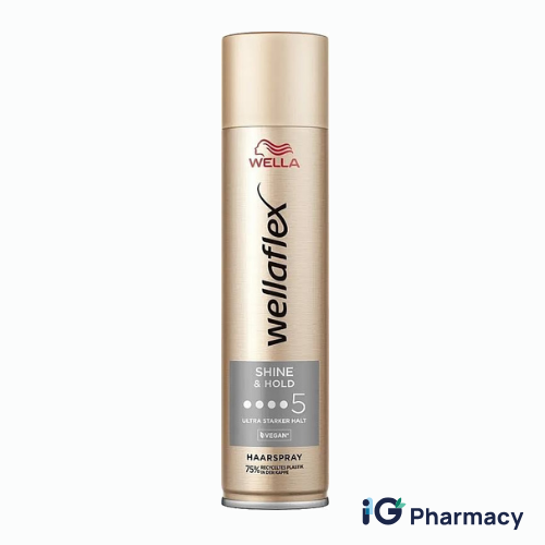 Your paragraph text - 2026-08-12T134140.244 Wellaflex Shine & Hold Hairspray Hold 5 - Image 1