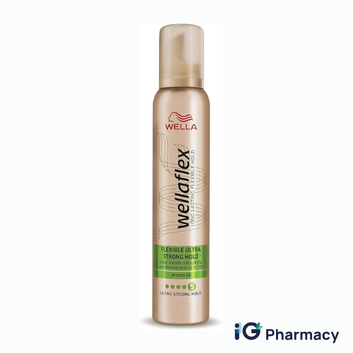 Your paragraph text - 2026-08-12T134935.428 Wellaflex Silk Finish & Hold Mousse No. 5 – 200ml - Image 1